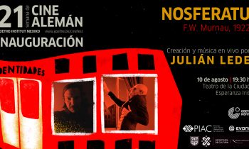 Nosferatu musicalizada por Julián Lede inaugura la 21 Semana de Cine Alemán.