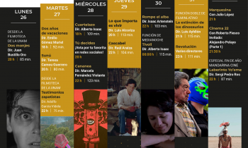 Mx Nuestro Cine cartelera fin de 2022