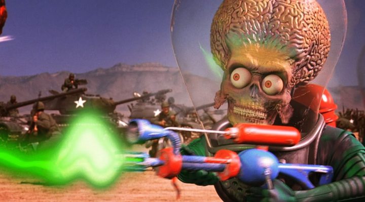Podcast 1306 Diez razones para revisar Mars Attacks! y volver a Tim Burton